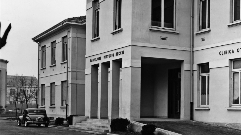 Policlinico San Matteo, padiglione Vittorio Necchi, clinica Otorinolaringoiatrica,1951 (CHL E_9_10_001)